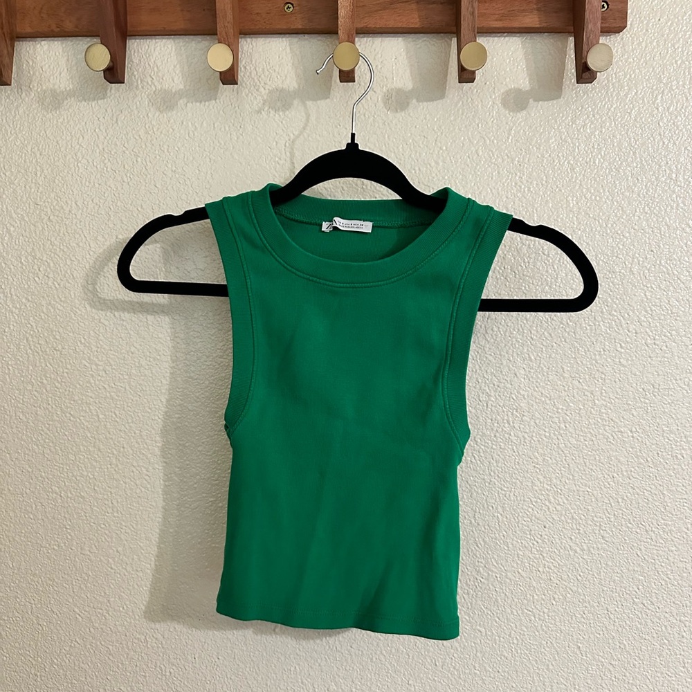 Zara Jade Green Top